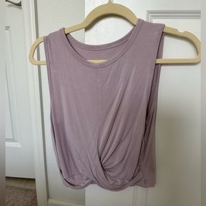 ALO cropped muscle tank / very good condition / lilac